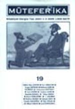 Müteferrika  / Kitabiyat Dergisi Yaz 2001-1