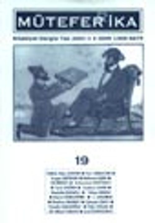 Müteferrika  / Kitabiyat Dergisi Yaz 2001-1