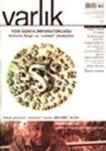 Varlık Aylık Edebiyat ve Kültür Dergisi / Eylül 2001