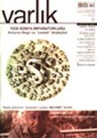 Varlık Aylık Edebiyat ve Kültür Dergisi / Eylül 2001