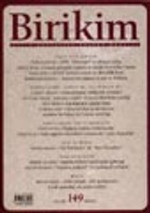 Birikim Aylık Sosyalist Kültür Dergisi / Eylül 2001-Sayı 149
