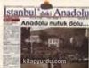 İstanbul'daki Anadolu / Aylık Bağımsız Gazete, Eylül-Ekim 2001, Sayı:31-32