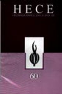 Sayı:60 Aralık 2001-Hece Aylık Edebiyat Dergisi