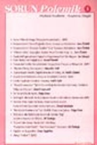 Sorun Polemik 1 / Kasım 2001, Sayı:1