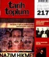 Tarih ve Toplum Aylık Ansiklopedik Dergi / Temmuz 2001 Cilt 37 - Sayı 217