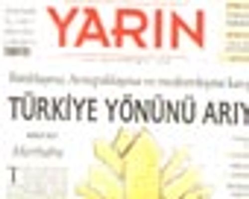 Türkiye ve Dünyada YARIN Yıl: 1 Sayı: 1 Mayıs 2002