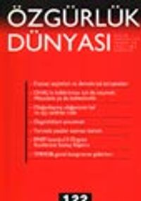 Özgürlük Dünyası / Aylık Sosyalist Teori ve Politika Dergisi / Haziran 2002 Sayı: 122