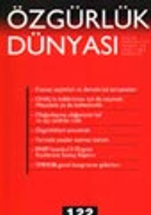 Özgürlük Dünyası / Aylık Sosyalist Teori ve Politika Dergisi / Haziran 2002 Sayı: 122