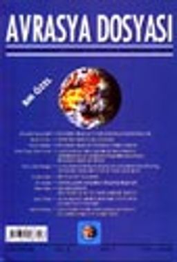 Avrasya Dosyası /BM Özel / İlkbahar 2002-Sayı 1 Cilt: 8
