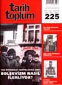 Tarih ve Toplum Aylık Ansiklopedik Dergi Eylül  2002 Cilt: 38 Sayı 225
