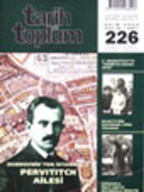 Tarih ve Toplum Aylık Ansiklopedik Dergi Ekim  2002 Cilt: 38 Sayı 226