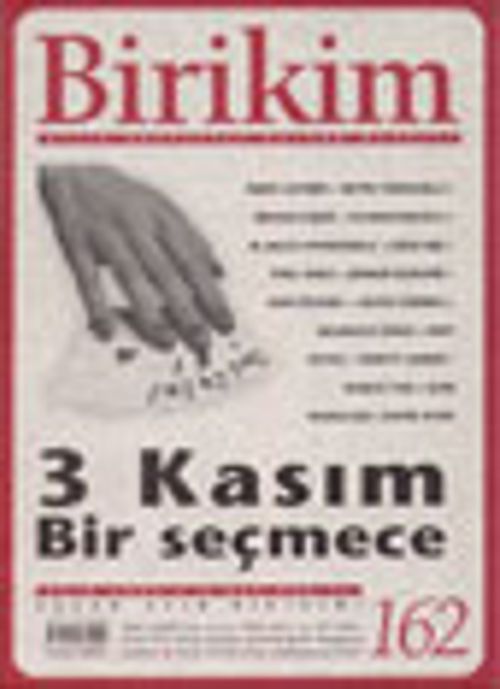 Birikim  Aylık Sosyalist Kültür Dergisi, Ekim 2002 Sayı:162