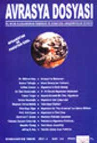 Avrasya Dosyası- Afganistan ve Pakistan Özel Sonbahar-Kış1998/99 Cilt:4 Sayı: 3-4