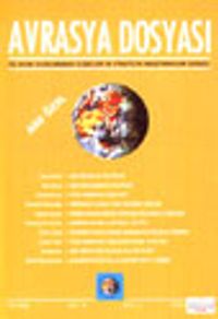 Avrasya Dosyası-ABD Özel Yaz 2000 Cilt: 6 Sayı: 2