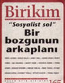 Birikim  Aylık Sosyalist Kültür Dergisi, Ocak 2003 Sayı:165