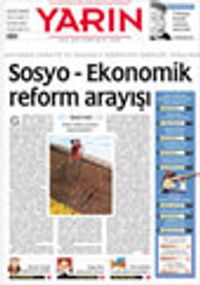 Türkiye ve Dünyada YARIN Yıl: 2 Sayı: 9 Ocak 2003