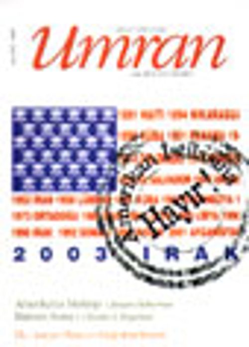 Umran / Sayı: 101 Ocak 2003