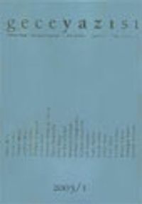 Gece Yazısı Edebiyat Dergisi 2003 / 1