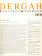 Dergah Edebiyat Sanat Kültür Dergisi / Mayıs 2003 - Sayı 159