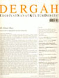 Dergah Edebiyat Sanat Kültür Dergisi / Mayıs 2003 - Sayı 159