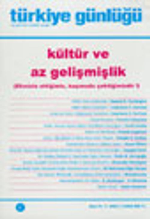 Türkiye Günlüğü / İki Aylık Fikir ve Kültür Dergisi / 2002 Sayı:71