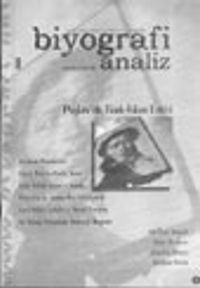 Biyografi Analiz Sayı: 4 Temmuz-Ağustos 2003