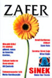 Zafer Bilim Araştırma Dergisi Ağustos 2003 Sayı: 320