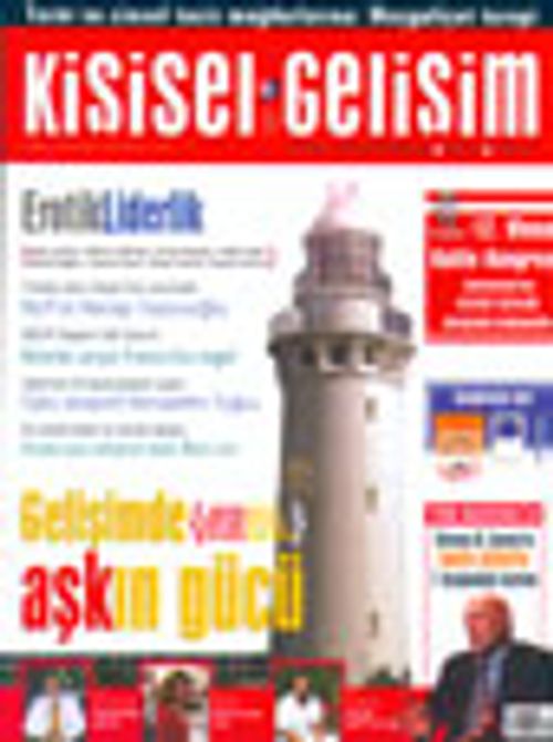 Kişisel Gelişim Aylık Dergi Sayı: 9 Ekim 2003