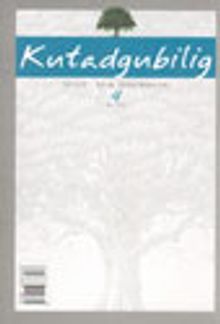 Kutadgubilig Felsefe-Bilim Araştırmaları Dergisi Sayı: 4
