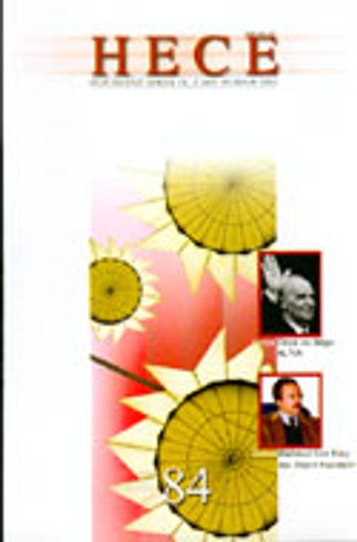 Sayı:84 Aralık 2003-Hece Aylık Edebiyat Dergisi