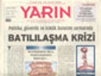 Türkiye ve Dünyada YARIN Yıl: 2 Sayı:2 Ocak 2003