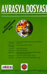 Sayı:3 Cilt: 9-Avrasya Dosyası-Özel 2003 Küresel Değerlendirme