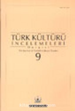Türk Kültürü İncelemeleri Dergisi 9