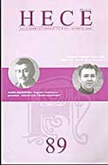 Sayı:89 Mayıs 2004-Hece Aylık Edebiyat Dergisi
