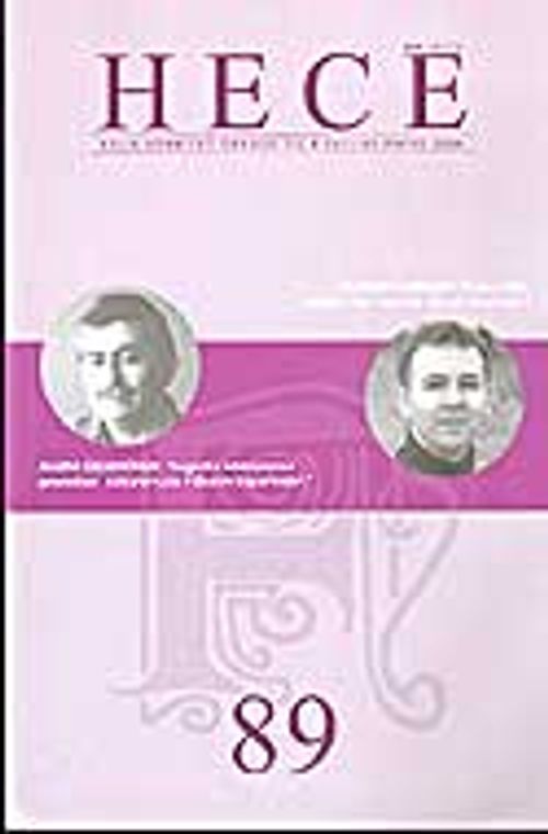 Sayı:89 Mayıs 2004-Hece Aylık Edebiyat Dergisi
