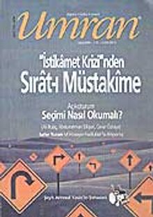 Umran / Sayı: 116 Nisan 2004