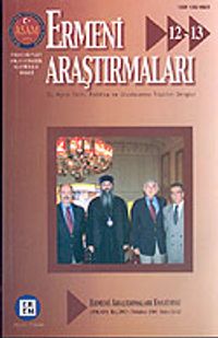 Sayı:12-13-Ermeni Araştırmaları Kış 2003-İlkbahar 2004