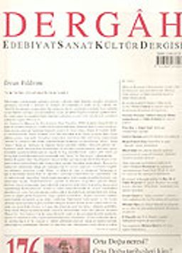 Dergah Edebiyat Sanat Kültür Dergisi / Ekim, Sayı 176, Cilt XV