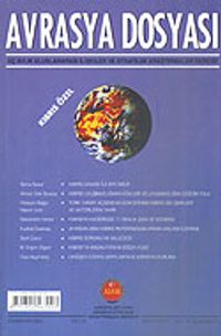 Sayı 3 Cilt: 10-Avrasya Dosyası-Sonbahar 2004