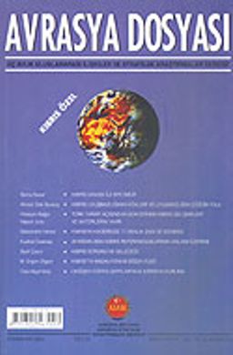 Sayı 3 Cilt: 10-Avrasya Dosyası-Sonbahar 2004