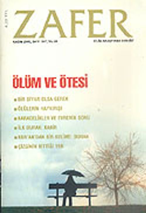 Zafer Bilim Araştırma Dergisi Kasım 2005 Sayı: 347