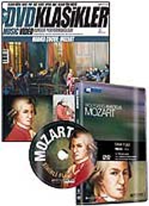 DVD Klasikler/Wolfgang Amadeus Mozart (Sihirli Fülüt)/1 Fasikül+1 DVD