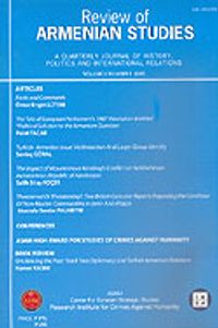Volume 3 Number 9 2005 Review of Armenian Studies