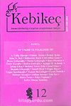 Sayı 12/2001-Kebikeç-İnsan Bilimleri İçin Kaynak Araştırmaları Dergisi