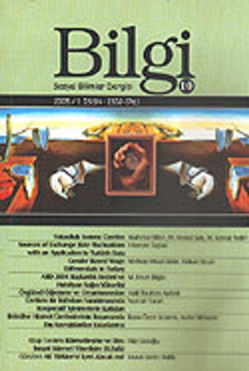 Bilgi Sosyal Bilimler Dergisi Sayı: 10 2005/1