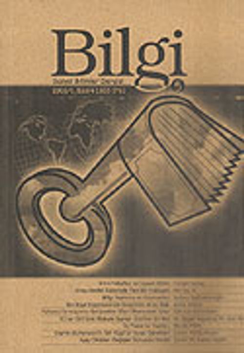 Bilgi Sosyal Bilimler Dergisi Sayı: 5 2002/1