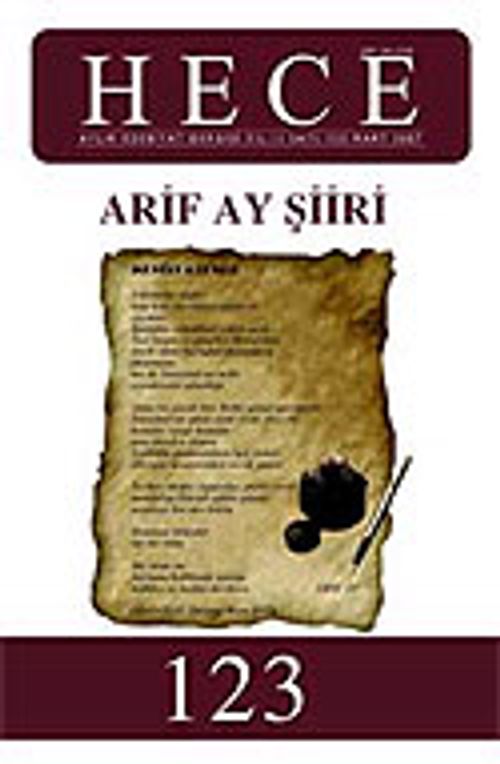 Sayı:123-Mart 2007-Hece Aylık Edebiyat Dergisi