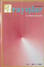 Sayı:13 Yıl:2005 Arayışlar İnsan Bilimleri Araştırmaları