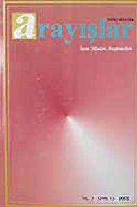 Sayı:13 Yıl:2005 Arayışlar İnsan Bilimleri Araştırmaları