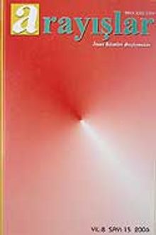 Sayı:15 Yıl:2006 Arayışlar İnsan Bilimleri Araştırmaları